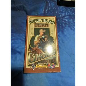Where the Red Fern Grows VHS Feature Films For Families James Whitmore 1987